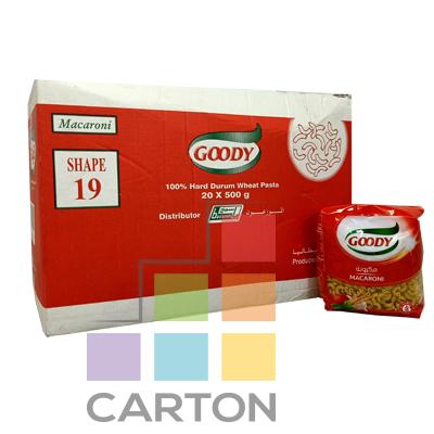 GOODY MACARONI NO.19 24*500 GM